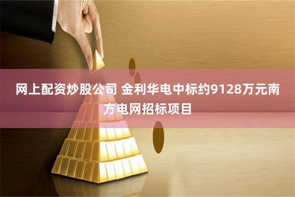 网上配资炒股公司 金利华电中标约9128万元南方电网招标项目