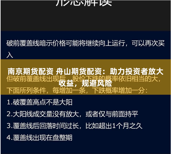 南京期货配资 舟山期货配资：助力投资者放大收益，规避风险